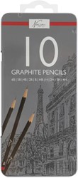 Nassau Nassau Grafiet Potloden Set 10 stuks