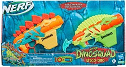 Hasbro Nerf blaster Dinosquad Stego Duo Pack fléchettes en mousse