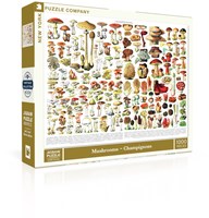 New York Puzzle Company Puzzle Pilze 1000 Teile Vintage Pflanzenmotiv-2