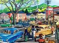 New York Puzzle Company Puzzle General Motors Retro 1000 Teile