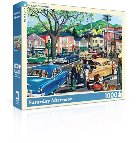 New York Puzzle Company Puzzle General Motors Retro 1000 Teile-2