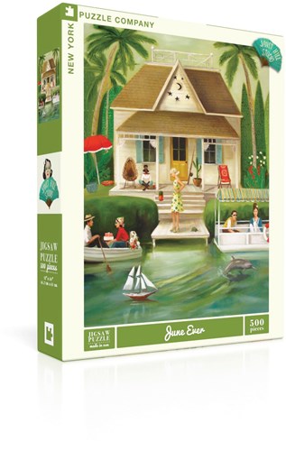New York Puzzle Company Puzzle Splendid Summer Home 500 Teile-2