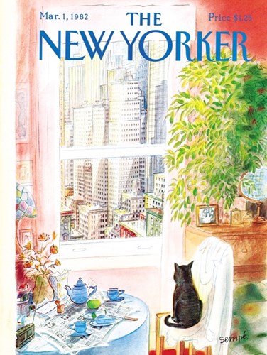 New York Puzzle Company Katzenpuzzle New Yorker Cat's Eye View 1000 Teile
