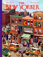 New York Puzzle Company Puzzle Main Street 1000 Teile Cartoon