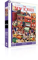 New York Puzzle Company Puzzle Main Street 1000 Teile Cartoon-2
