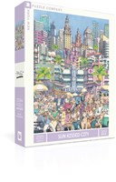 New York Puzzle Company Puzzle XXL Teile sonnige Stadt 500 Teile-2