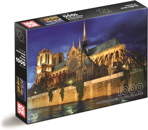 D-Toys puzzle Notre Dame Paris France - 500 pièces puzzle-2