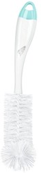 Nuk brosse à biberon 2-en-1 double fibre accessoire bébé ergonomique