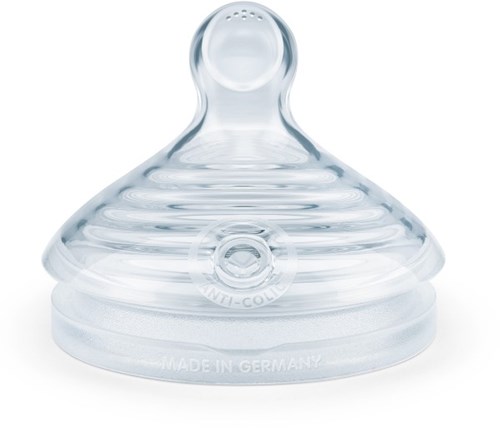 Nuk Silikon-Sauger For Nature 2 Stück BPA-frei Anti-Kolik