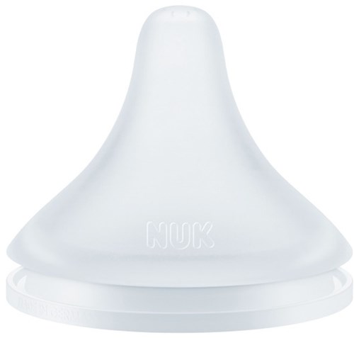 NUK Silikon-Sauger Perfect Match 2 Stück 0m+ Anti-Kolik BPA-frei