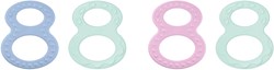Nuk - Care - Teething Ring Soft and Rigid (2) - Ass.