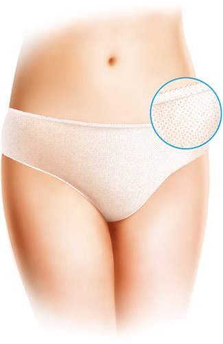 Nuk Schwangerschaft Slip Einweg Unterwäsche Größe S weiß 4 Stück Komfort-2