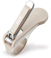 NUK Baby Nagelknipser ergonomisch grau sichere Pflege
