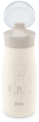 Nuk - Feeding - Mini-Me Sip Bottle - Stainless Steel - 300ml - 9M+ - Fox