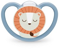 Nuk Schnuller Baby Nachtlicht Silikon 18-36M Löwe FireFly Set