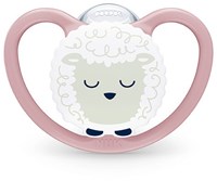 Nuk Schnuller Baby Perfect Match Air Night 18-36M Silikon Schaf