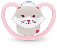 Nuk Schnuller Baby Silikon 6-18 Monate Cat PolarBear luftig-2