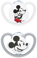 Nuk Schnuller Baby Silikon 6-18 Monate Mickey luftiges Design