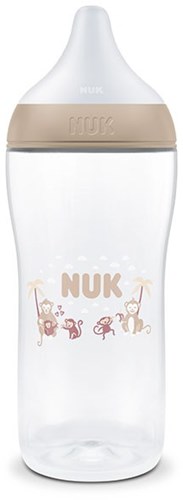 Nuk Babyflasche Perfect Match 360ml Anti-Kolik XL Affe Design 6M+