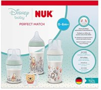 Nuk Babyflaschen und Schnuller Set Disney Winnie Puuh 0-6M+ Anti-Kolik-2