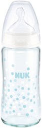 Nuk biberon verre 240ml - Serenity+ col large contrôle température
