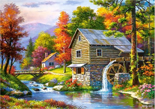 Castorland Legpuzzel Old Sutter's mill, 500st.