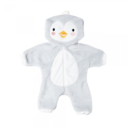 Poppenoutfit Onesie Pinguin, 35-45 cm