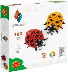 Alexander Toys Origami Spielzeug 3D Marienkäfer - 180 Stück