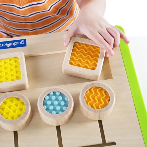 Guidecraft 1 Tactile Matching Maze, bunt-3