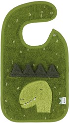 Trixie bavoir bébé Mr. Dino - coton biologique - imperméable - vert