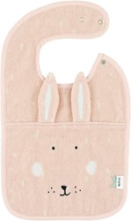 Trixie bavoir bébé - coton bio - Mrs. Rabbit - rose