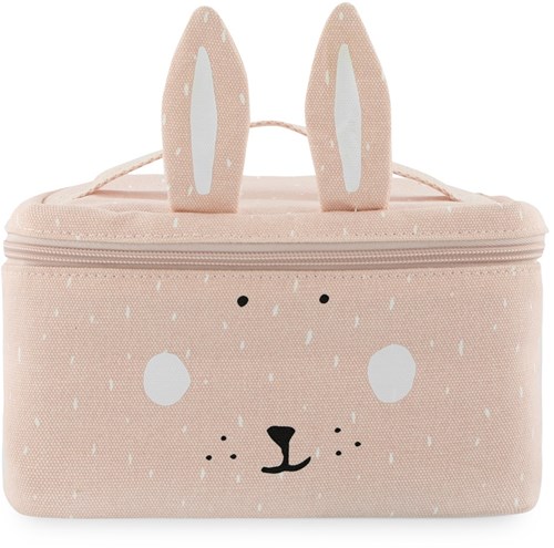 Trixie sac à lunch isotherme - Sac isotherme pour enfants Mrs. Rabbit lapin rose