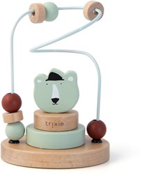 Trixie labyrinthe à perles en bois - jouet éducatif Mr. Polar Bear vert