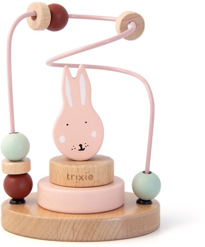 Trixie Holzperlenlabyrinth - Lernspielzeug Mrs. Rabbit Hase FSC