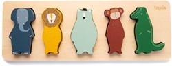 Trixie puzzle de formes en bois - jouet éducatif pour tout-petits et bébés