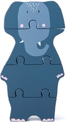 Trixie Holzpuzzle, Tierform - Mrs. Elephant