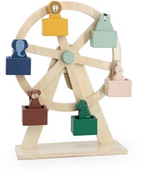 Trixie grande roue en bois - roue des animaux FSC pour enfants