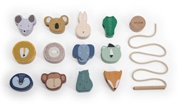Trixie Jeu de lacets en bois avec animaux