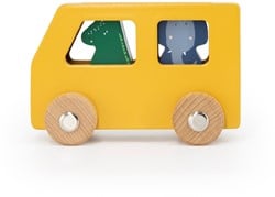 Trixie Set de voitures en bois animaux