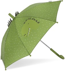 Trixie Kinder-Regenschirm Dino - Mr. Dino - grüner Regenschirm für Kinder