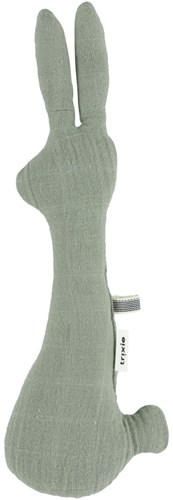 Trixie Rassel Hase Babyspielzeug - Bliss Olive - Bio-Baumwolle