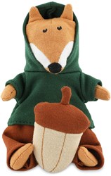 Trixie Kuschelpuppe Mr. Fox - Handpuppe aus Bio-Baumwolle