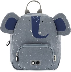 Trixie Rucksack blau - kleine Schultasche Mrs. Elephant wasserabweisend