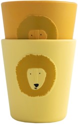 Trixie Gobelet en silicone 2-pack - Mr. Lion