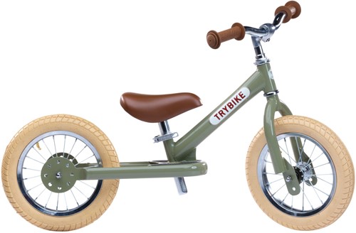 Trybike Laufrad Steel Vintage Grün - Zweirad