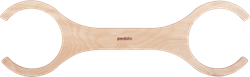 Pedalo® Stapelbaustein Balanciersteg I Geschicklichkeit I kreativer Spielspaß I Kombinierbar mit Stapelstein I Bewegungslandschaften I Balance I bauen