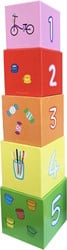Cubes empilables Peppa Pig de Barbo Toys avec figurines en bois