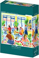 Pieces & Peace Puzzle Bistrot - 1000 Teile Erwachsenenpuzzle-2