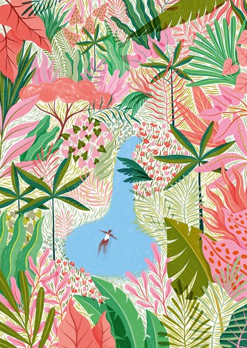 Pieces & Peace Puzzle Natural Pool - 500 Teile Puzzle Spaß