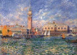 DToys Pierre-Auguste Renoir: The Doge's Palace, Venice - 1,000 pieces